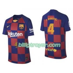 Billige Fotballdrakter FC Barcelona Ivan Rakitic 4 Hjemmedraktsett 2019/20 Kortermet